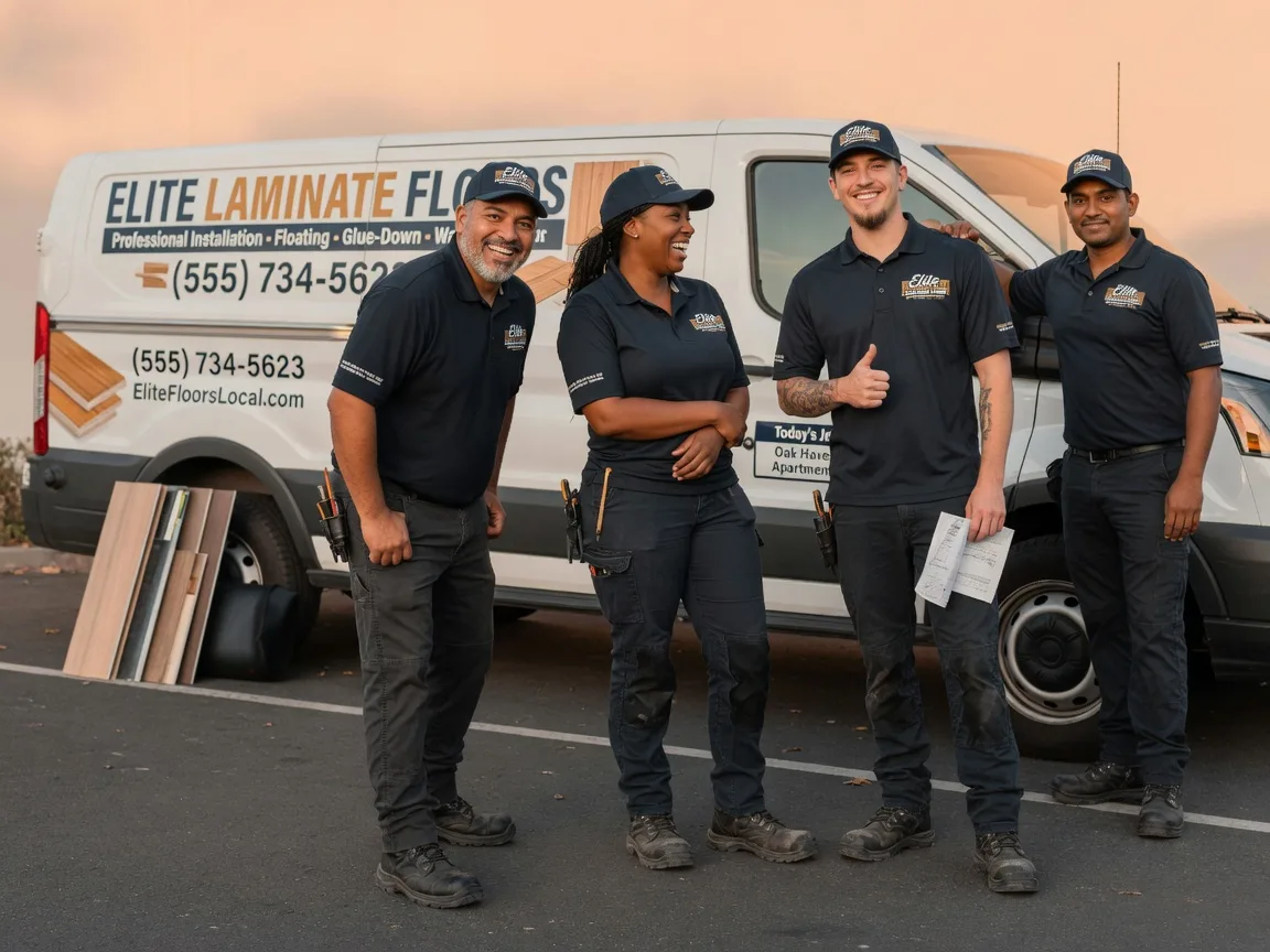 Laminate flooring installation company in Valdese, NC